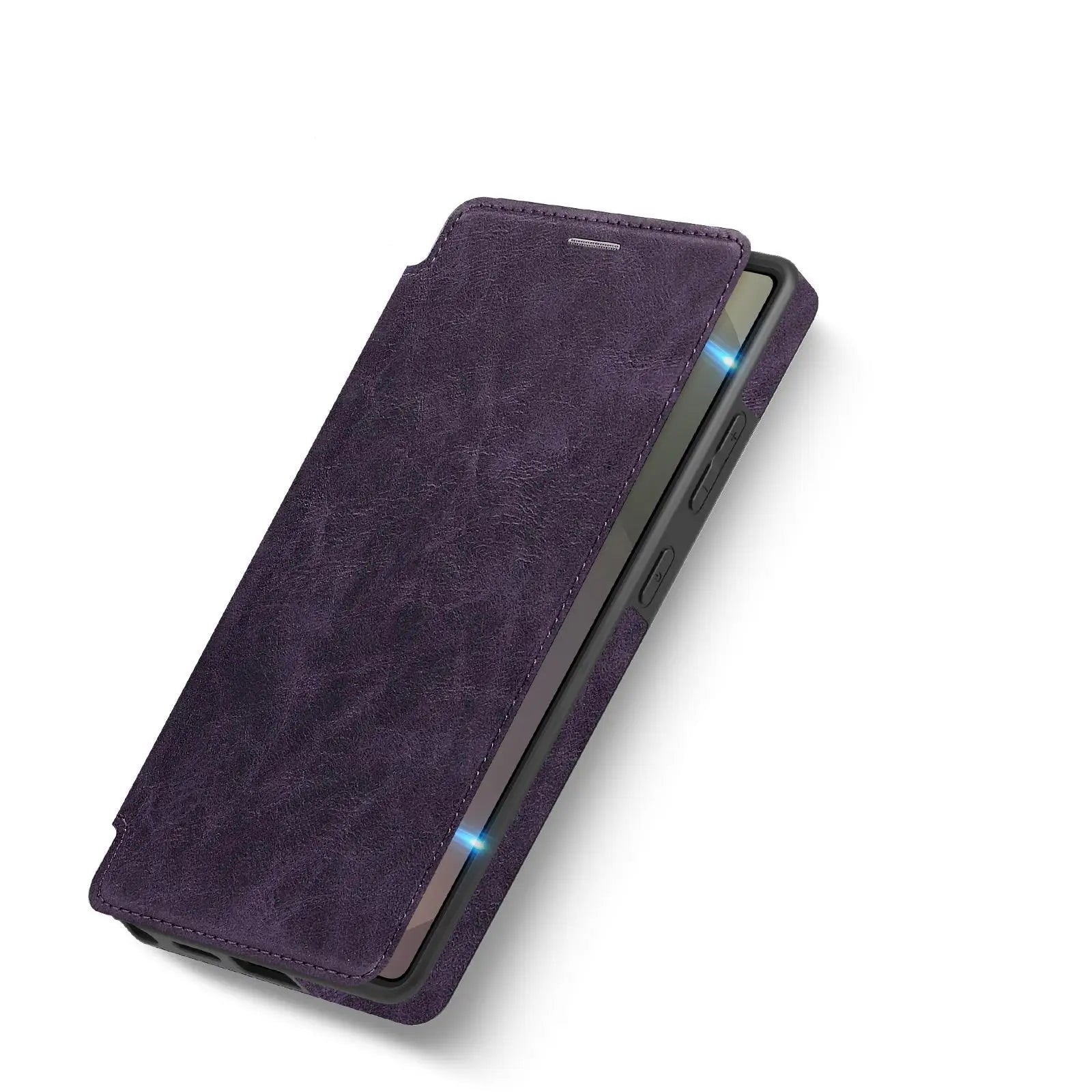 Samsung Galaxy S24 Series PU Leather Magnetic Wallet Flip Case