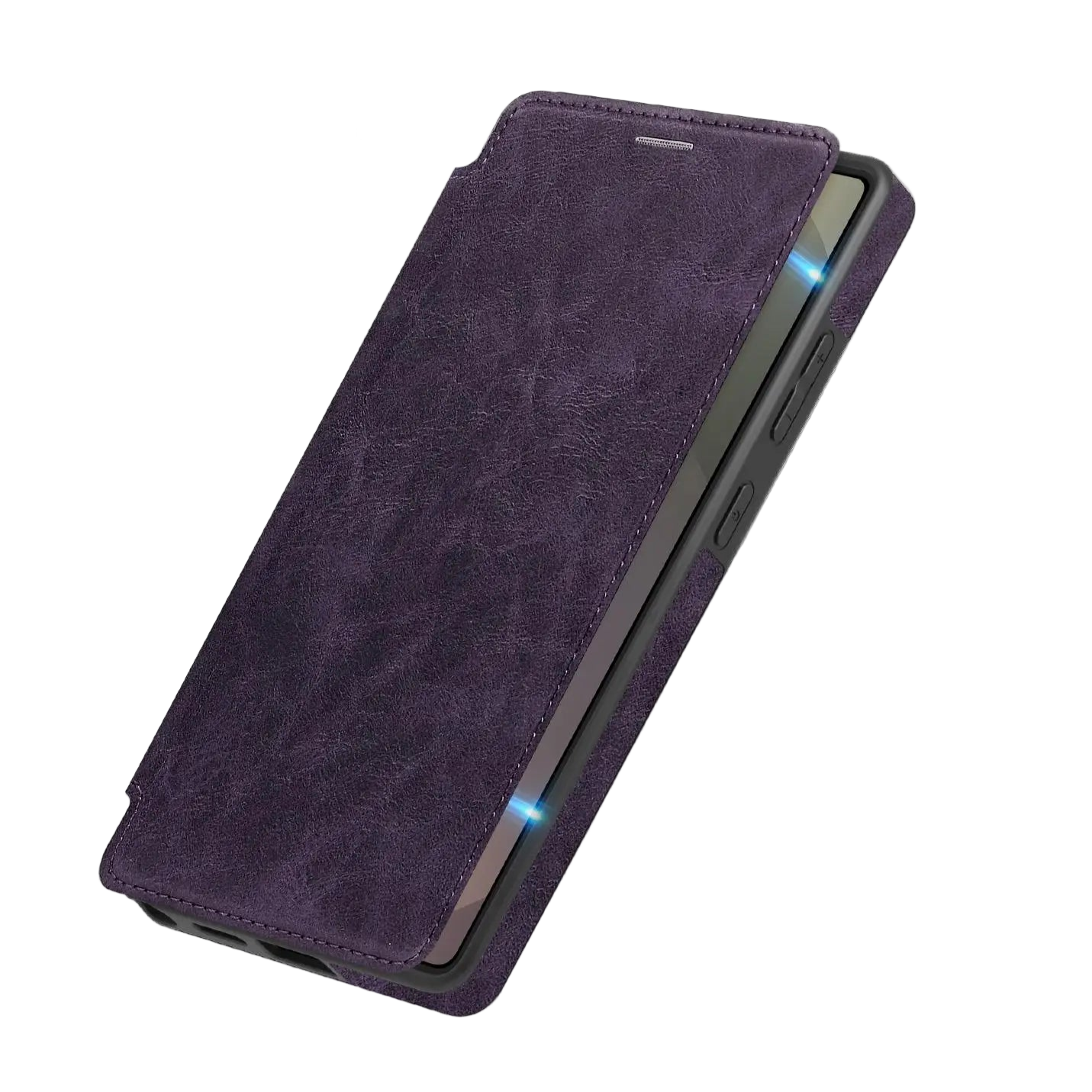 Samsung Galaxy S24 Ultra Protective Magnetic Flip Case with Card Slot