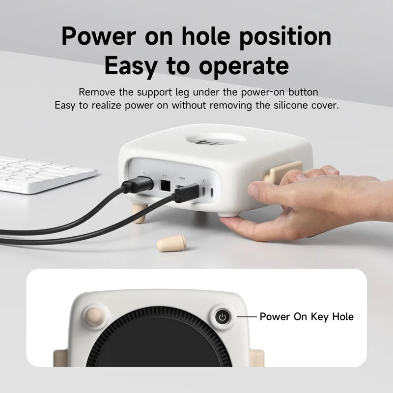 Shockproof Silicone Case for Mac Mini M4/M4 Pro