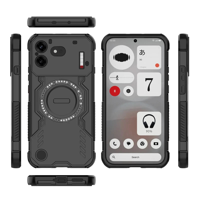 Shockproof Magnetic Case with Heat Dissipation for Nothing Phone (4b)