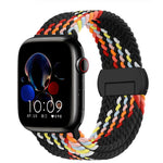 Stretchable Braided Solo Loop with Magnetic Closure for Apple Watch