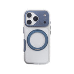 Shockproof Clear MagSafe Case with 360° Ring Stand for iPhone 17 Pro and 17 Pro Max