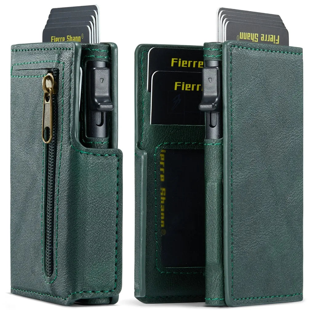 Magnetic Pop-Up Card Wallet With RFID Blocking