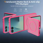 Premium Translucent Magnetic Case for Samsung Galaxy Z Flip 8