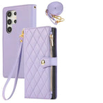 Crossbody Leather Wallet Case for Samsung Galaxy S25 Series