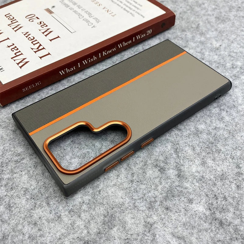 Hybrid Dual-Tone Magnetic Case for Samsung Galaxy S25 Ultra