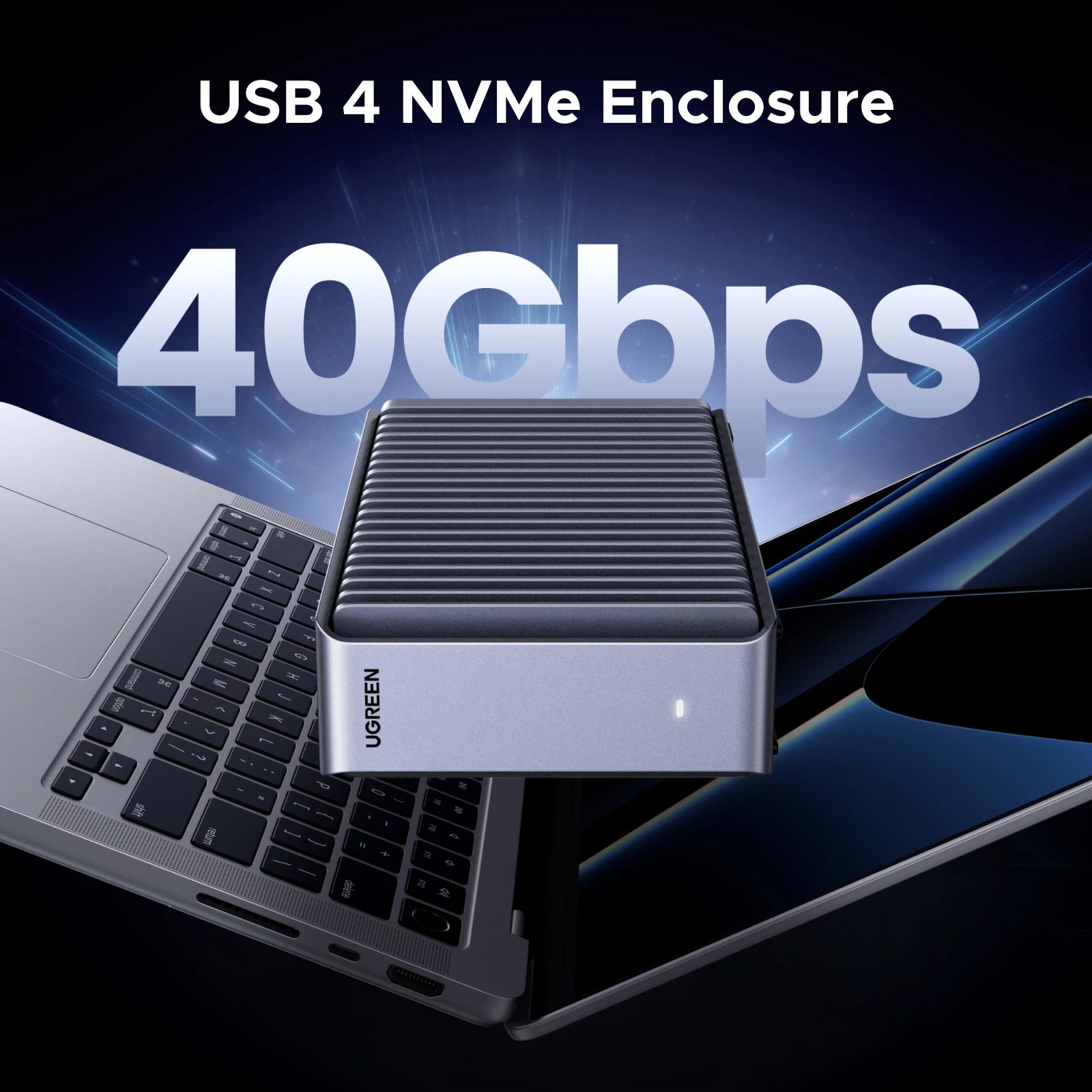 UGREEN 40Gbps M.2 NVMe SSD Enclosure