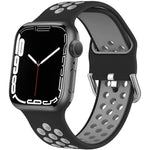 Two Tone Silicone Sport Strap for Apple Watch