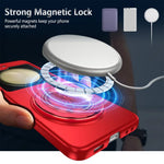 Samsung Galaxy Z Flip 6 Magnetic Case with 360° Rotating Stand