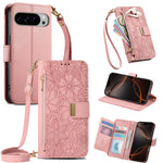 Crossbody Leather Wallet Case for Google Pixel 10 Series