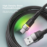 Essager 3A USB-A to USB-C Fast Charging Cable
