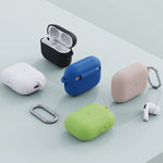 Soft Silicone Protective Case with Hook for AirPods Pro 3