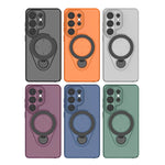 Samsung Galaxy S26 Series Case with 360° Metal Ring Stand