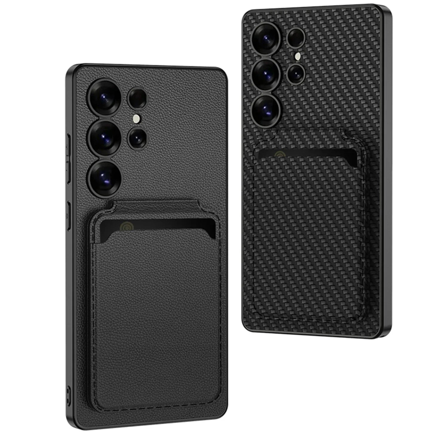 Slim PU Leather Case with Card Slot for Samsung Galaxy S25 Series