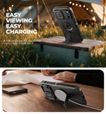 Shockproof Kickstand Case with Raised Camera Protection for iPhone 18 Pro Max