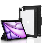 iPad (2025) Folding Case with Lens Protection and Built-in Pen Holder