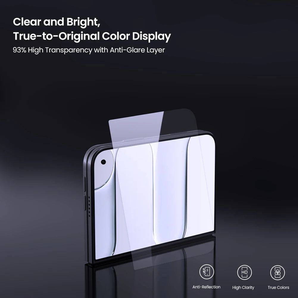 Tempered Glass Screen Protector with Auto-Alignment Installer for iPhone Duo