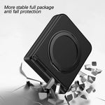 Full-Body Hard Magnetic Case with 360°Ring for Samsung Galaxy Z Flip 6