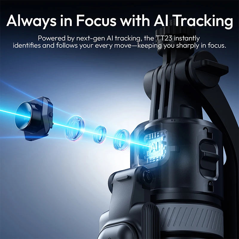 Ulanzi TT23M Magnetic Auto-Tracking Selfie Stick Tripod