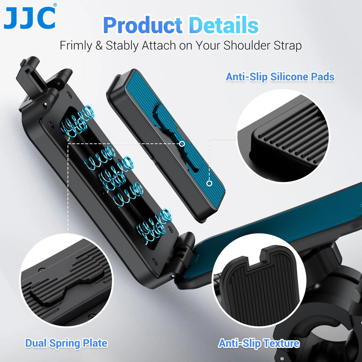 Twist-Locking Backpack Clip Mount For Action Cameras