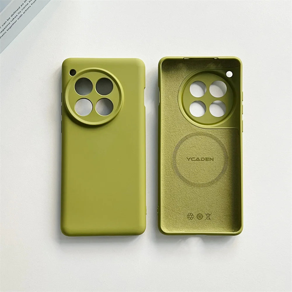 Shockproof Liquid Silicone Magnetic Case for OnePlus 13