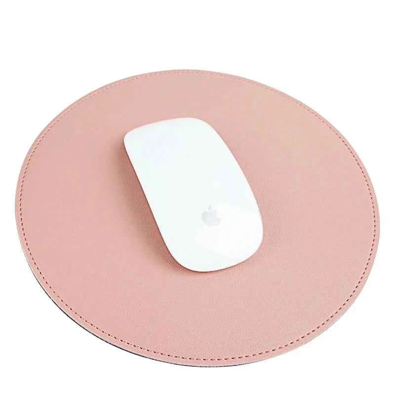 Double-Sided PU Leather & Felt Waterproof Mouse Pad