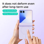 Slim Soft Silicone Protective Magnetic Case for Samsung Galaxy Z Flip 7