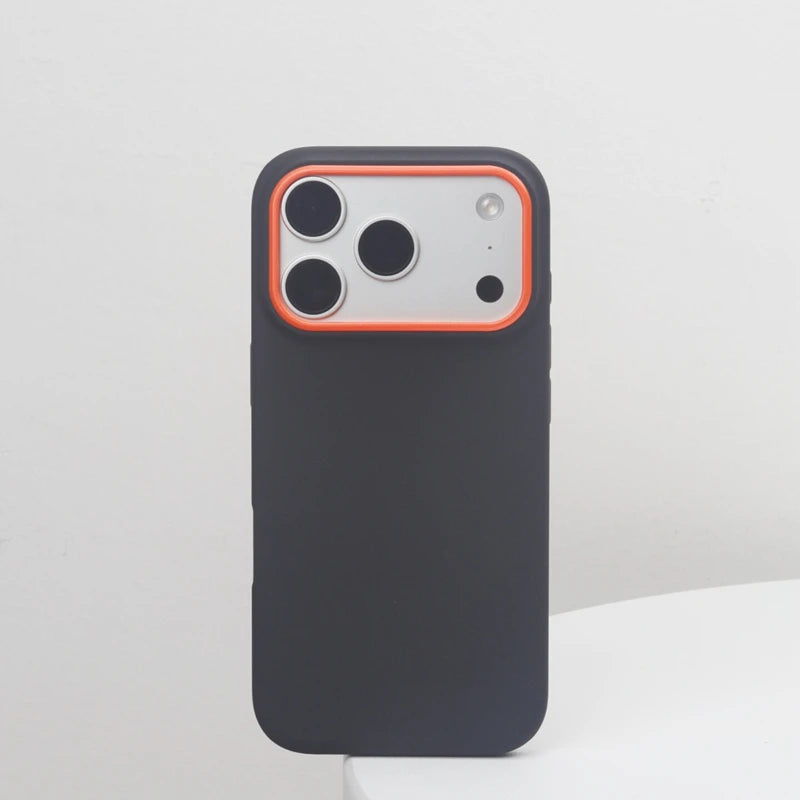 Hard PC MagSafe Case with Raised Camera Ring Frame for iPhone 18 Series