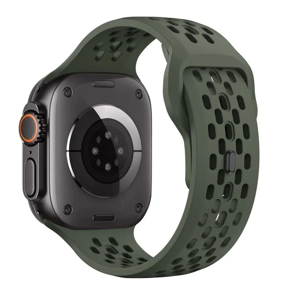Comfortable Soft Silicone Band for Apple Watch