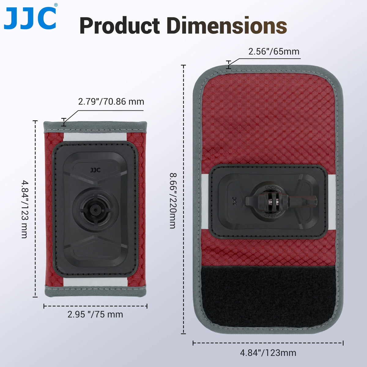 Dual-Layer Shoulder Strap Mount for Action Cameras