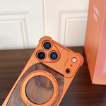 Walnut Wood & Aluminum MagSafe Case for iPhone 17 Pro / Pro Max