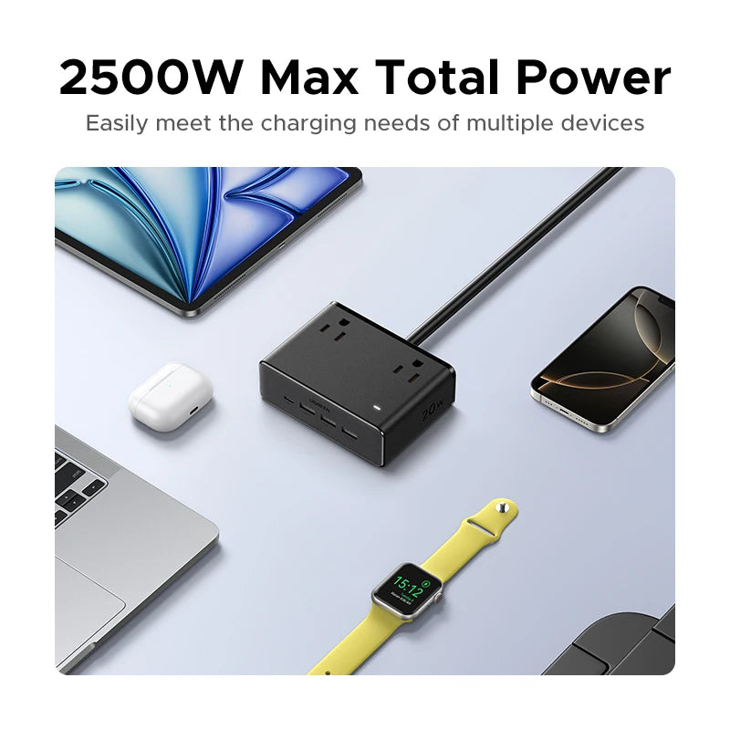 UGREEN 8-in-1 Power Strip Surge Protector