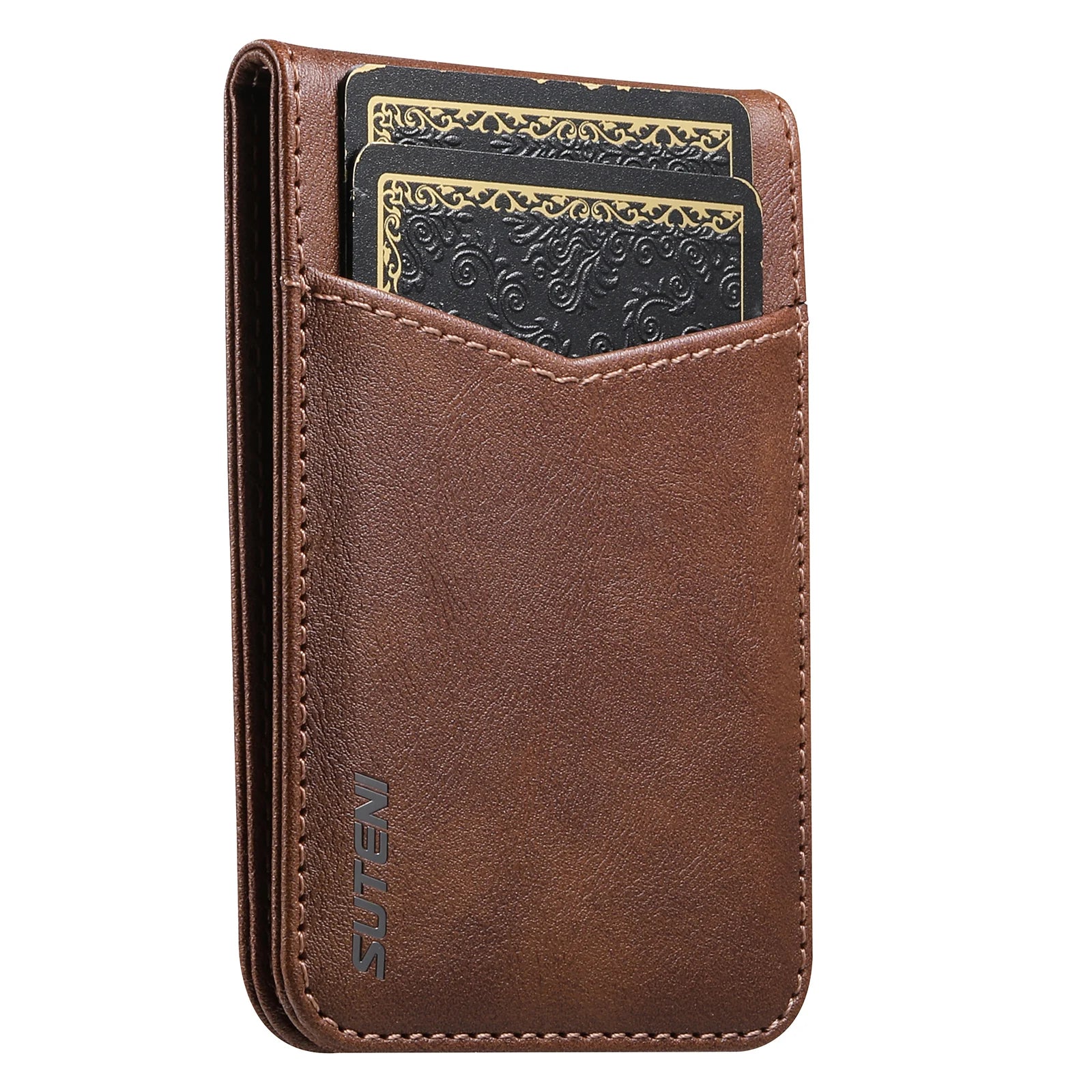 MagSafe Compatible Leather Wallet With Bottle Opener