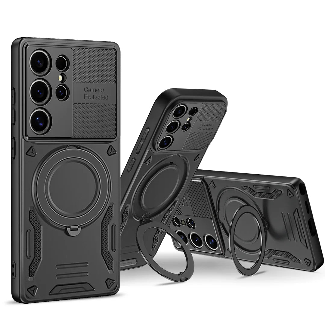 Heavy-Duty Ring Holder Case for Samsung Galaxy S26 Series