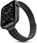 Elegant Slim Magnetic Milanese Loop Strap for Apple Watch