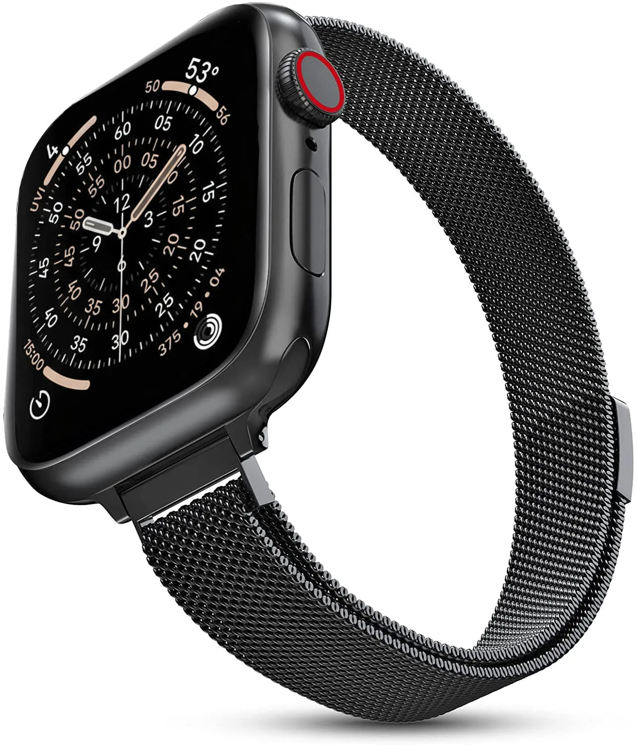 Elegant Slim Magnetic Milanese Loop Strap for Apple Watch