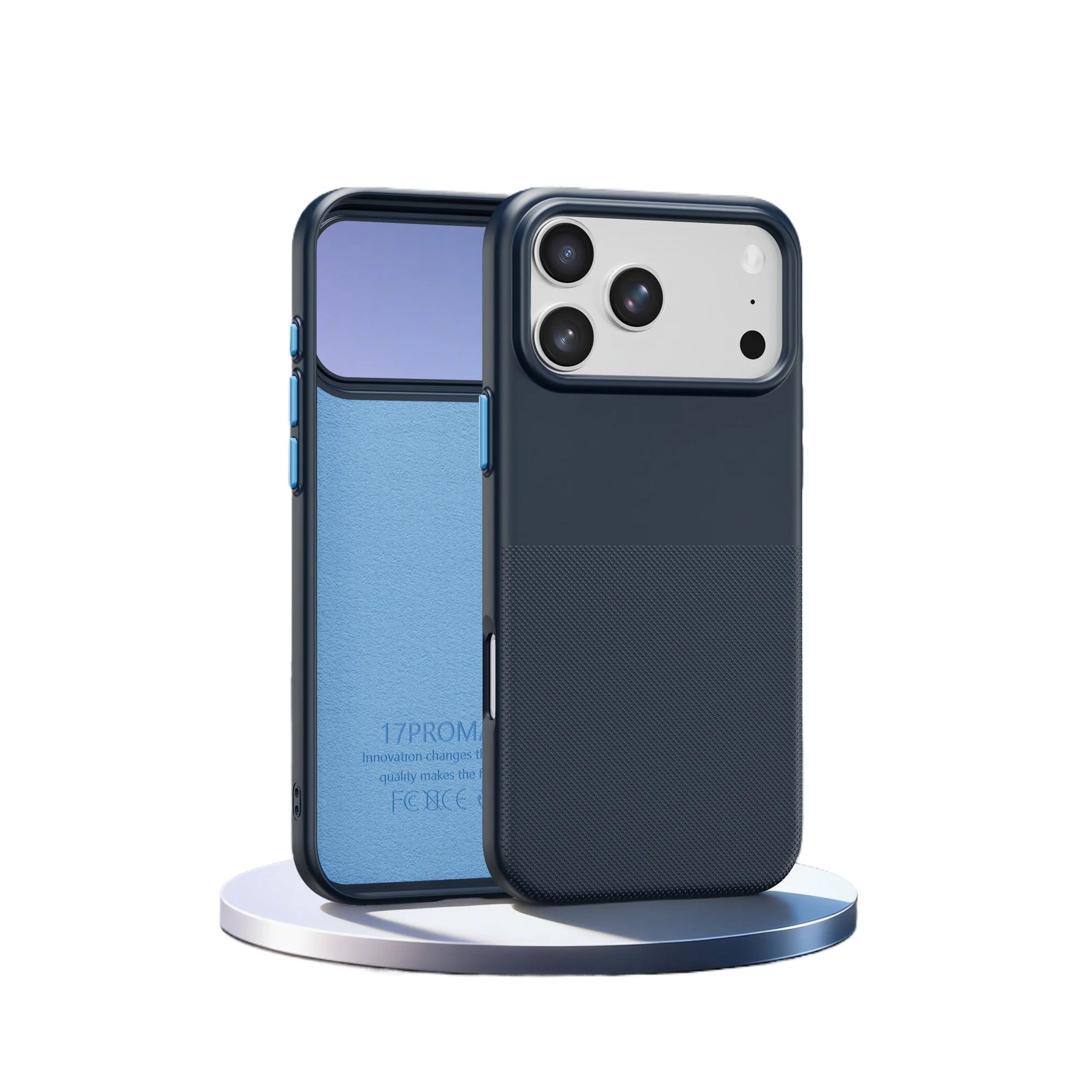 Luxury Color Block MagSafe Protective Case for iPhone 17 Series