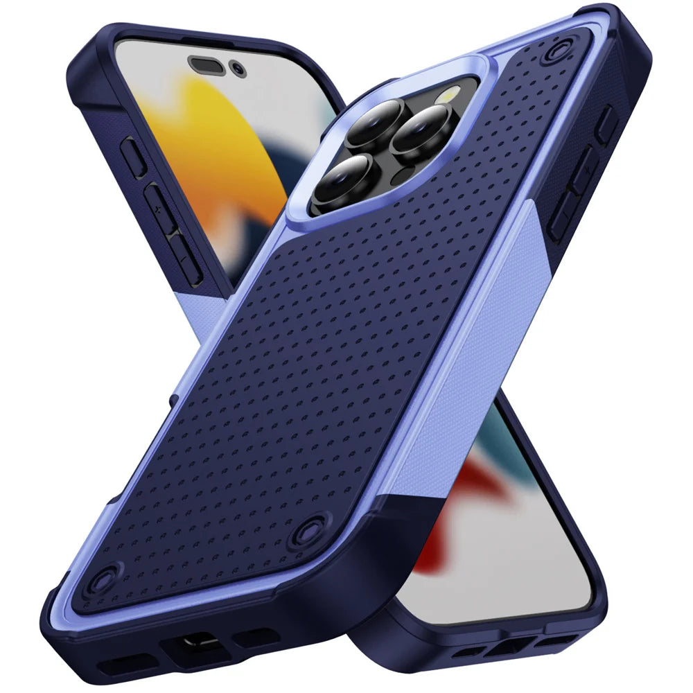 Heavy Duty Protective Armor Case for iPhone 16 Series