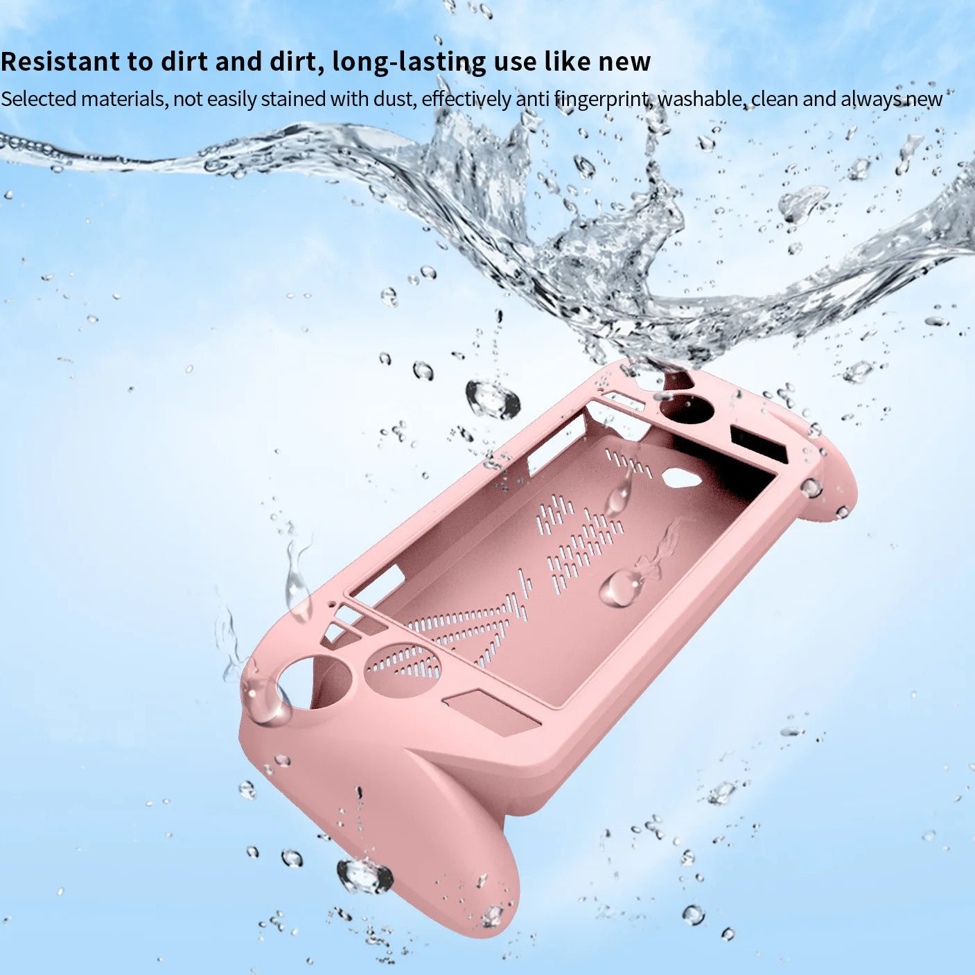 Silicone Protective Case for ASUS ROG Ally X with Rocker Caps