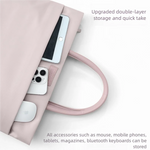 Water-Resistant Laptop Shoulder Bag