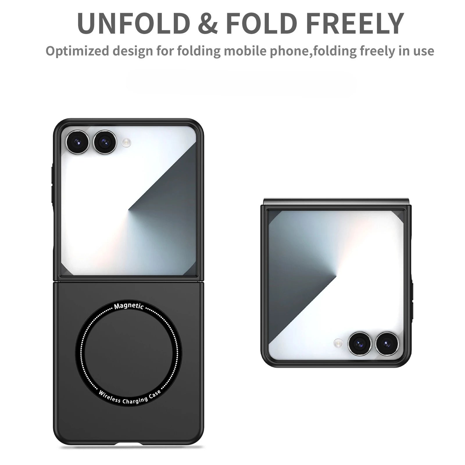 Durable Shockproof Matte Magnetic Case for Samsung Galaxy Z Flip 7
