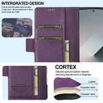 Samsung Galaxy Z Fold 5 Business Leather Case with Pen Holder & Card Slots