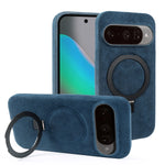 Google Pixel 10 Series Alcantara Magnetic Case with Foldable Stand