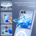Samsung Galaxy Z Flip 7 Magnetic Clear Case