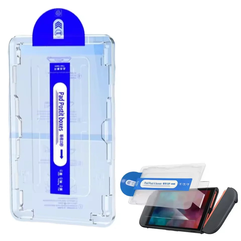 9H Tempered Glass Screen Protector with Easy Install Kit for Nintendo Switch 2