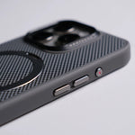 Creative Frosted MagSafe Case with Metal Kickstand for iPhone 16 Series