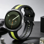 Perforated Silicone Strap with Ribbed Texture for Samsung Galaxy Watch 9