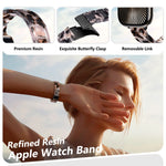 Stylish Slim Resin Watchband for Apple Watch