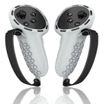 Silicone Touch Controller Grip with Adjustable Anti-Throw Strap for Meta Quest 3 / 3S