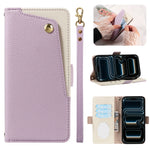 Skin Feel Leather Wallet Case for iPhone 17 Series